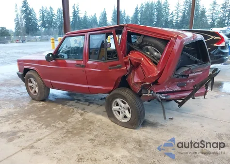 1999 Jeep Cherokee Classic/Sport z USA, uszkodzony, nr VIN 1J4FF68S1XL548710